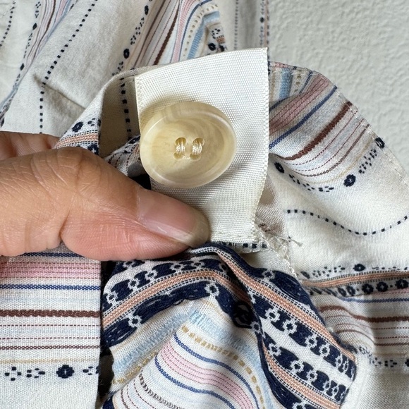 Anthropologie The Odells Multicolor Striped Pants and Cropped Top Set Small - Picture 7 of 14